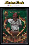 2024 Bowman #RI-11 Dylan Crews Rising Infernos Green Refractors #/99