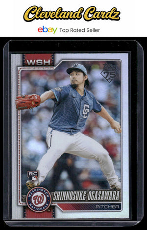 2026 Topps #32 Shinnosuke Ogasawara Rainbow Foil RC