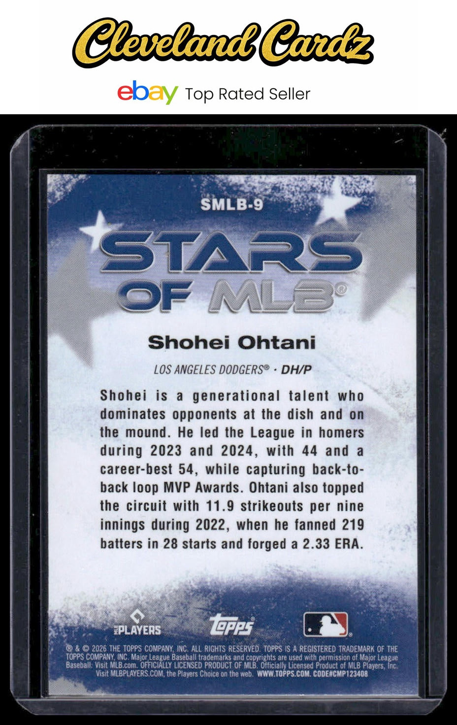 2026 Topps #SMLB-9 Shohei Ohtani Stars of MLB