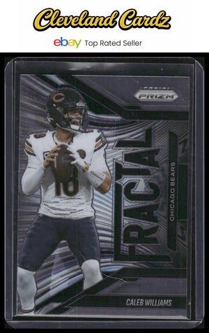 2025 Panini Prizm #4 Caleb Williams Fractal