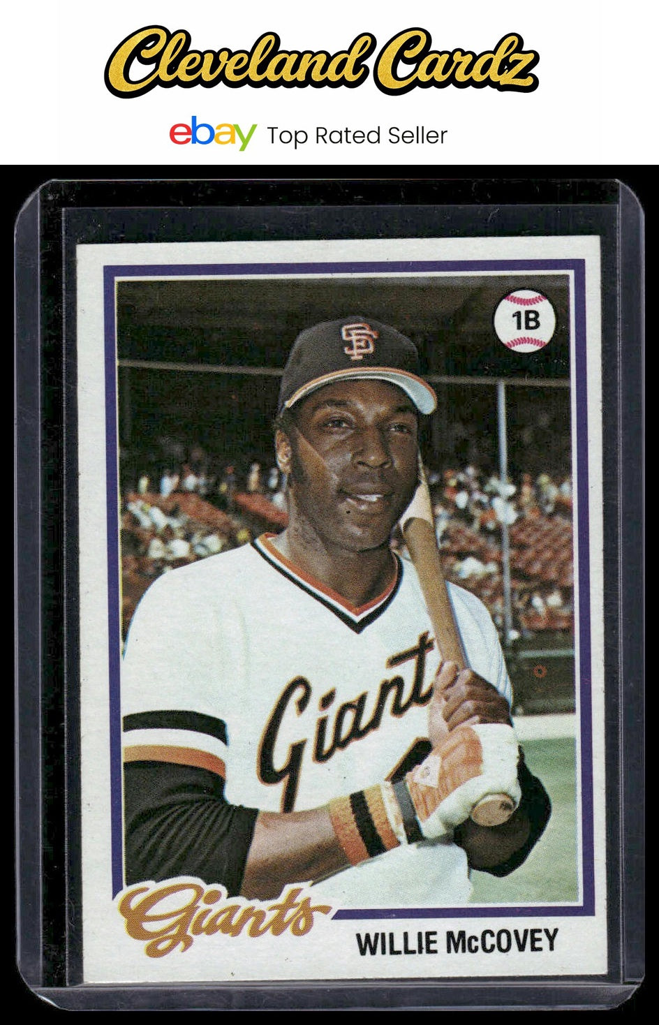 1978 Topps #34 Willie McCovey