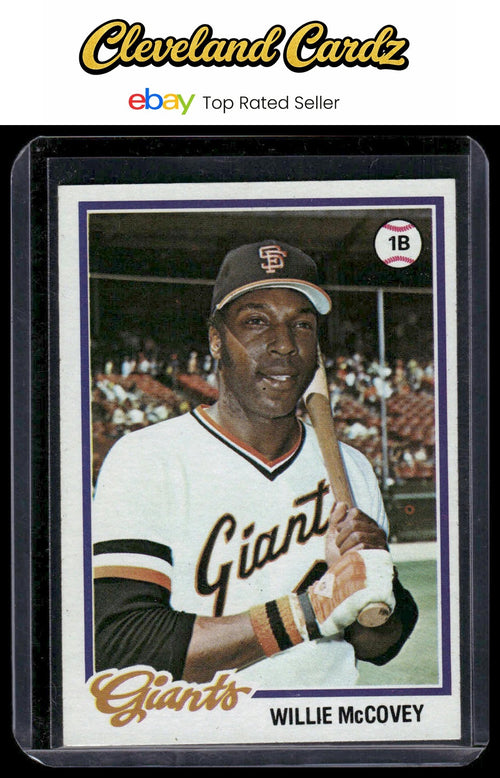 1978 Topps #34 Willie McCovey