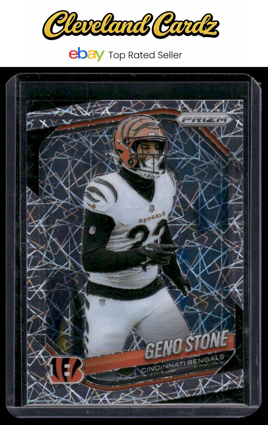 2025 Panini Prizm #61 Geno Stone Lazer