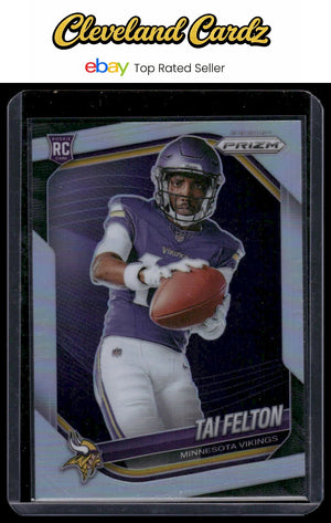2025 Panini Prizm #426 Tai Felton Silver Prizm