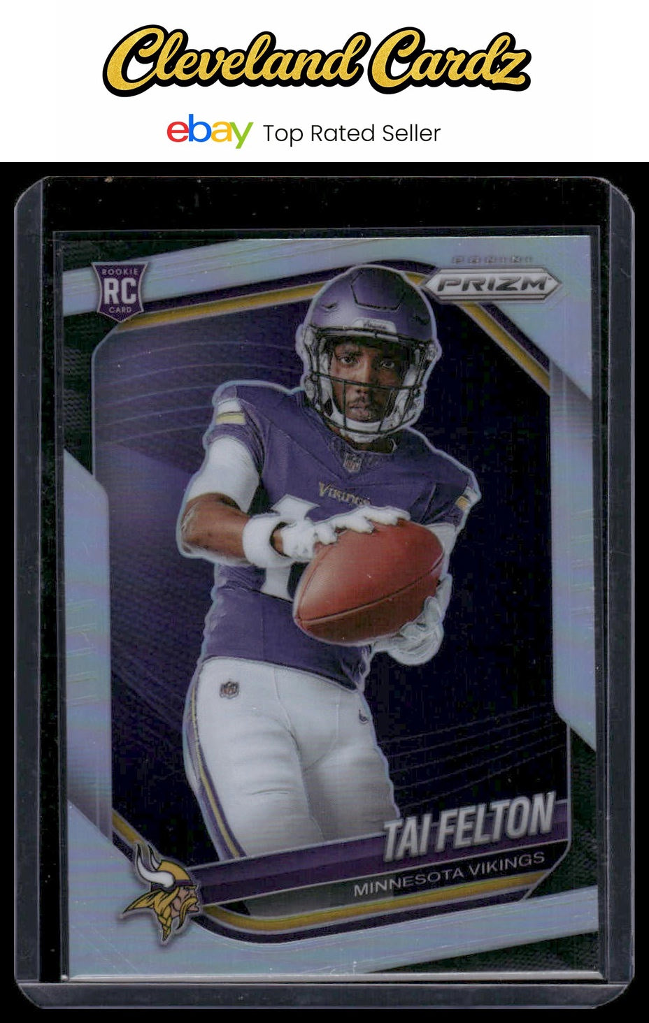 2025 Panini Prizm #426 Tai Felton Silver Prizm