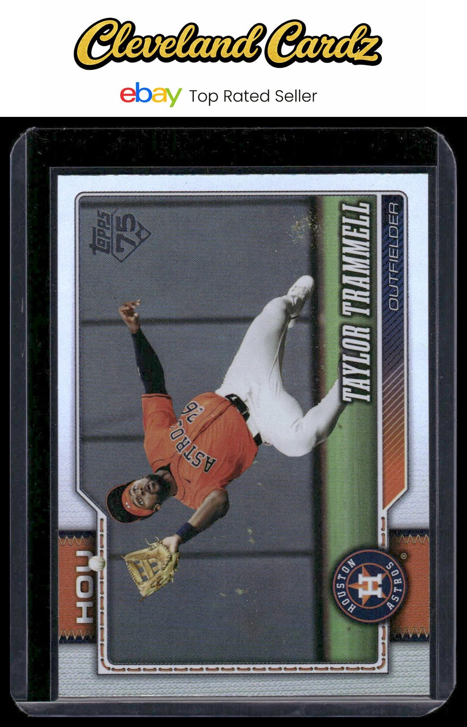 2026 Topps #124 Taylor Trammell Rainbow Foil