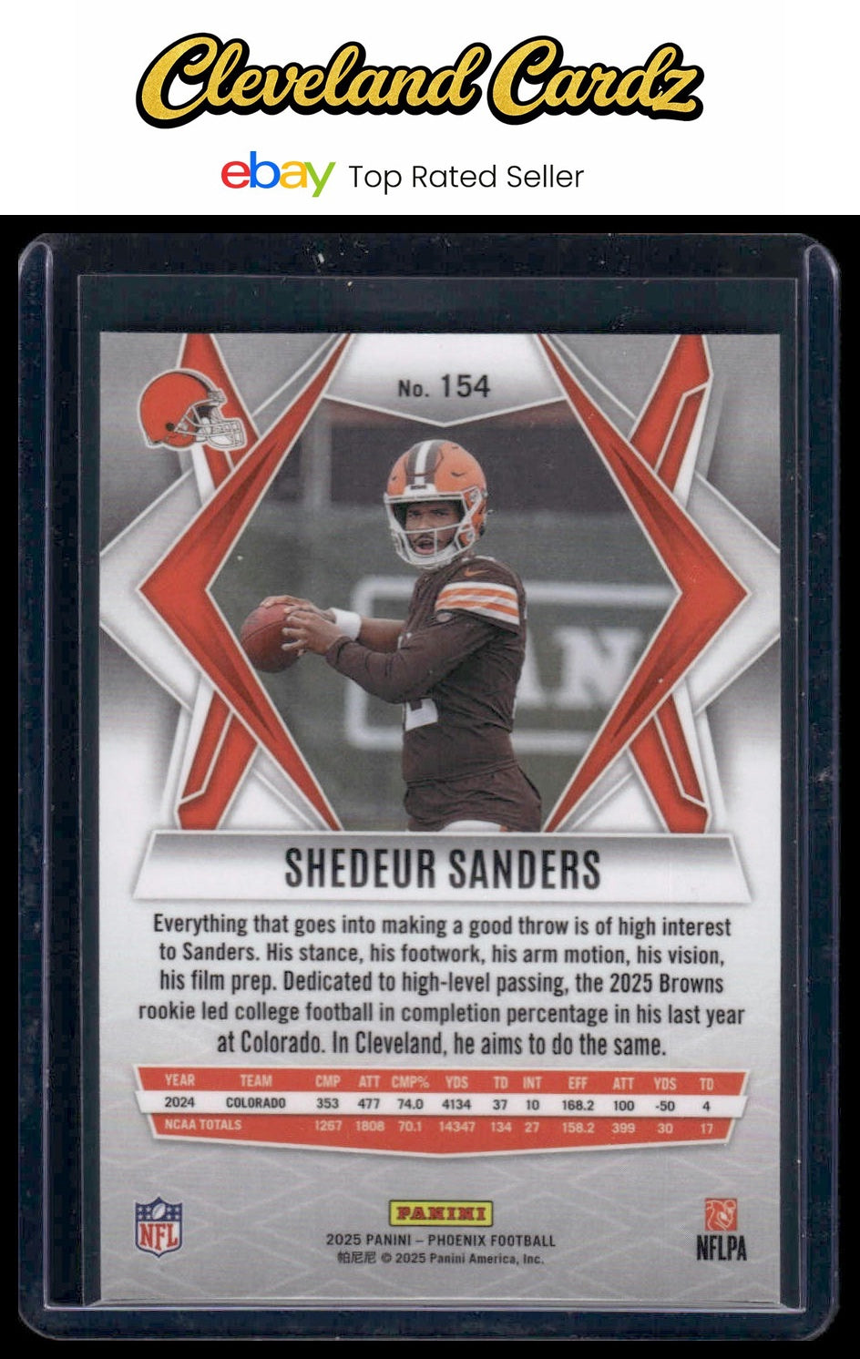 2025 Panini Phoenix #154 Shedeur Sanders