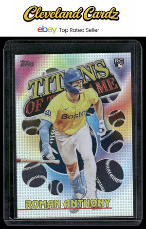 2026 Topps #TOG-9 Roman Anthony Titans of the Game RC