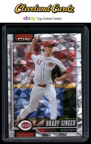 2026 Topps #282 Brady Singer Diamante Foil