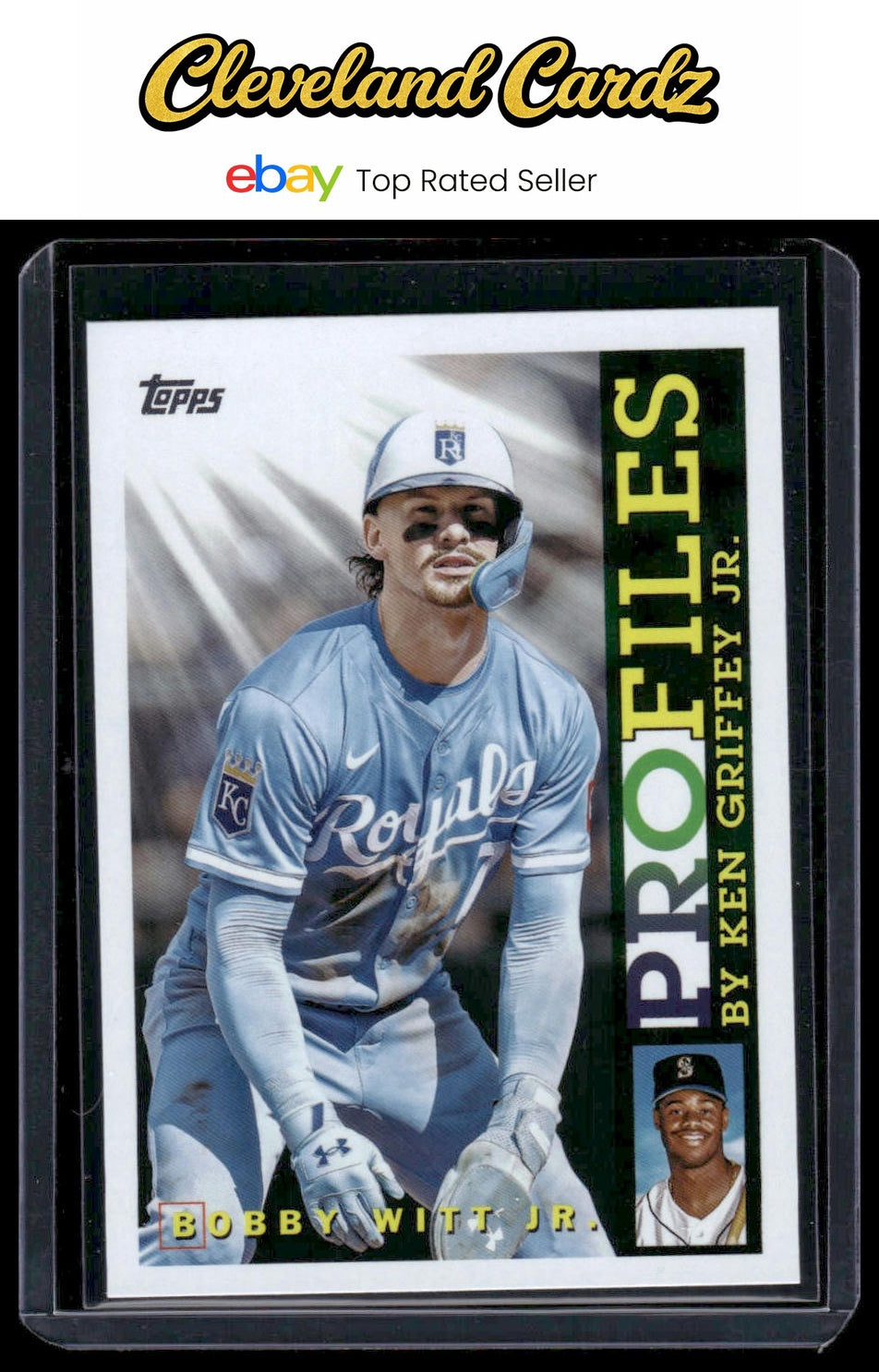 2026 Topps #TP-16 Bobby Witt Jr. Topps Profiles