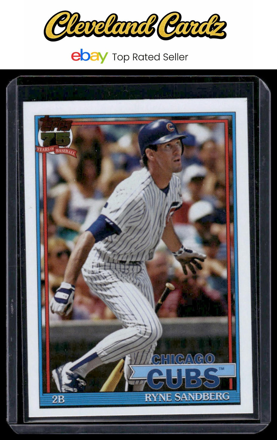 2026 Topps #T91-25 Ryne Sandberg 1991 Topps Baseball 35th Anniversary