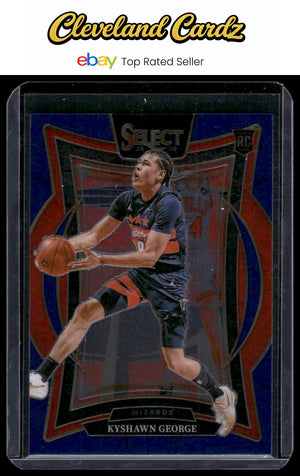 2024-25 Panini Select #85 Kyshawn George Blue