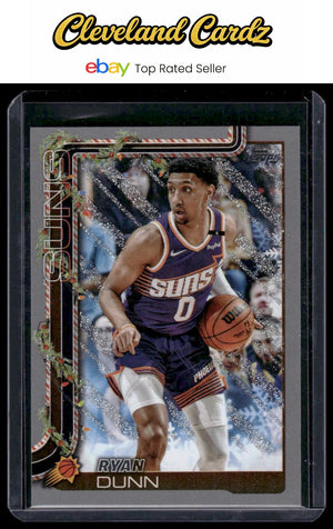 2025-26 Topps Holiday #H127 Ryan Dunn Glitter Holiday