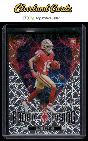 2024 Panini Phoenix #RR-JCG Jacob Cowing Rookie Rising Lazer RC
