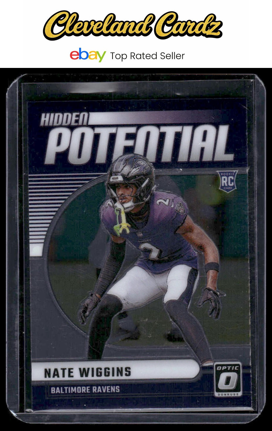 2024 Donruss Optic #20 Nate Wiggins Hidden Potential RC