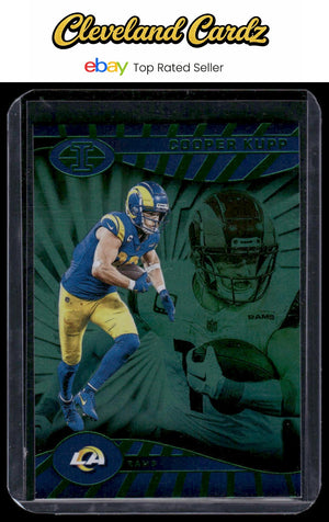 2024 Panini Illusions #53 Cooper Kupp Emerald Trophy Collection