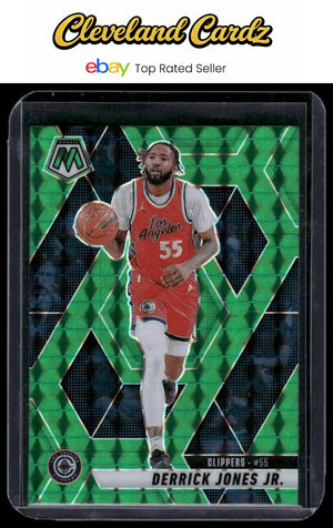 2024-25 Panini Mosaic #143 Derrick Jones Jr. Green Mosaic