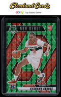 2024-25 Panini Mosaic #256 Kyshawn George Green Mosaic RC