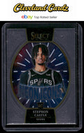 2024-25 Panini Select #3 Stephon Castle Neon Icons