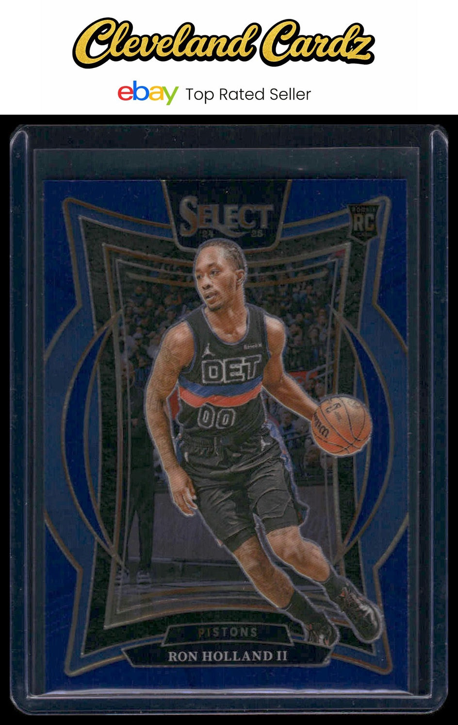 2024-25 Panini Select #74 Ron Holland II Blue RC