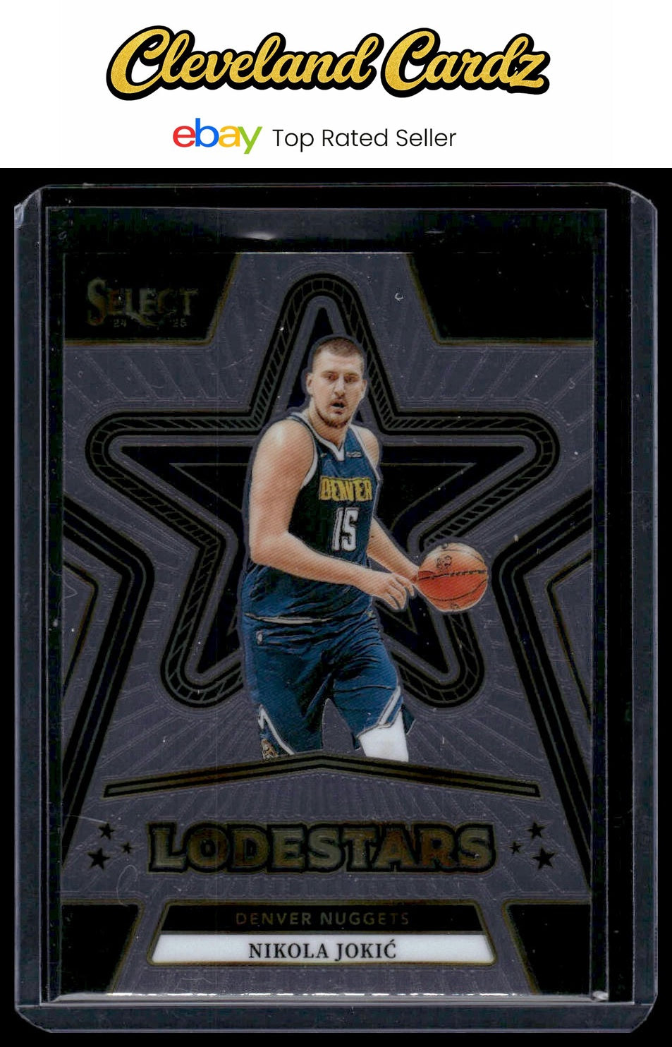 2024-25 Panini Select #7 Nikola Jokic Lodestars