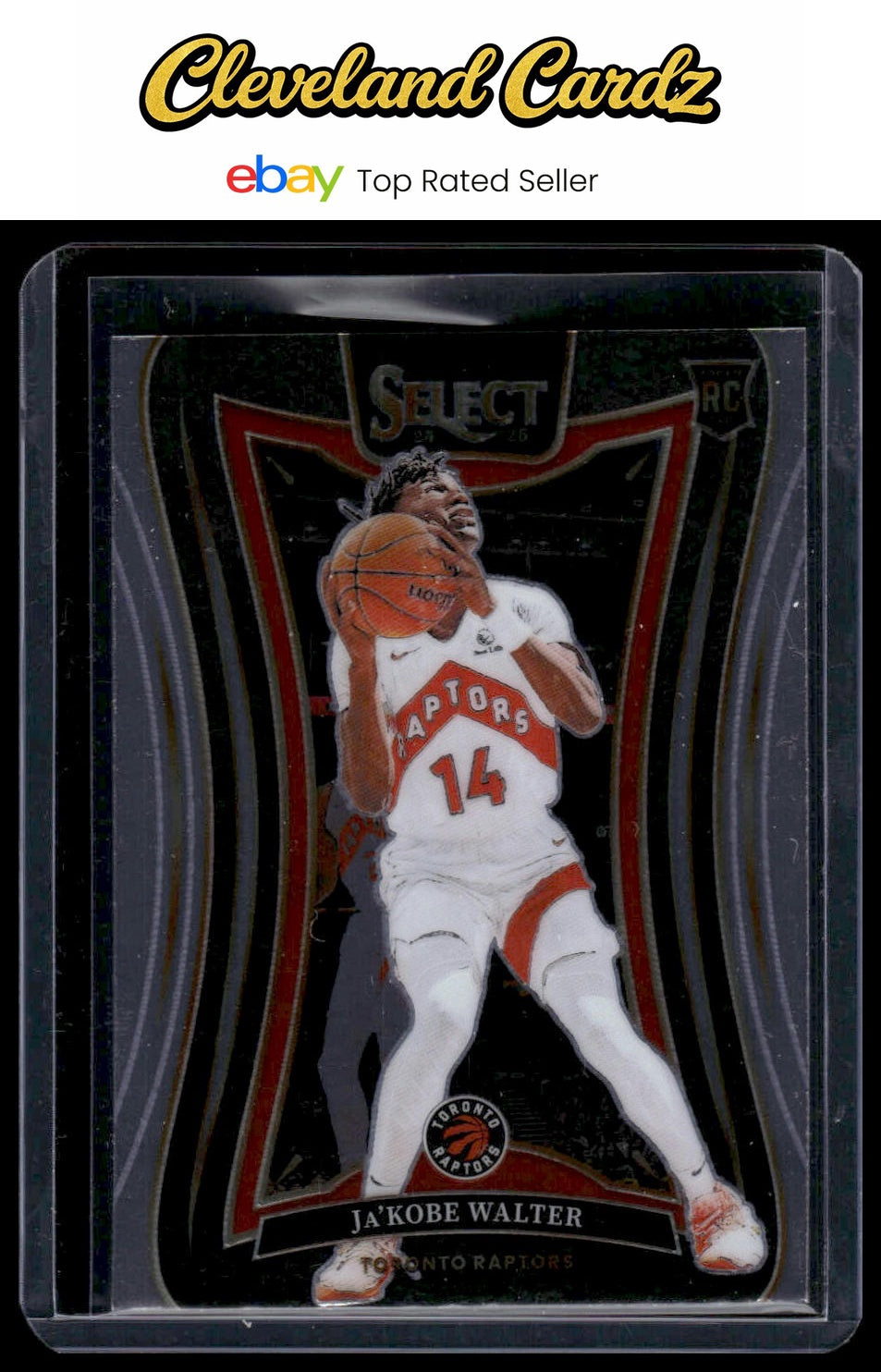 2024-25 Panini Select #385 Ja'Kobe Walter RC