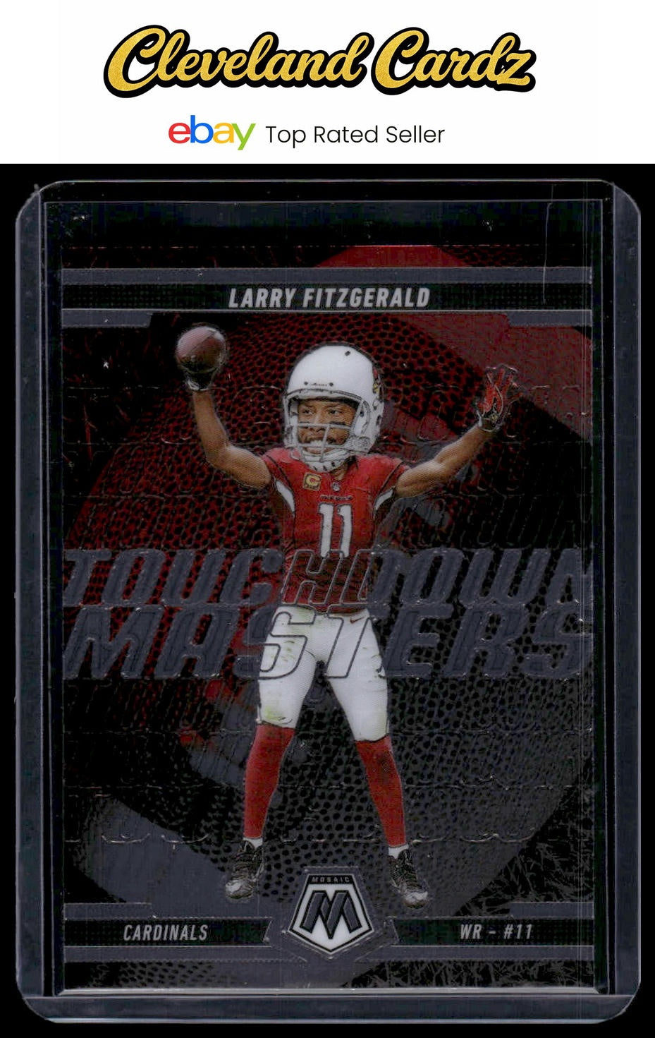 2025 Panini Mosaic #20 Larry Fitzgerald Touchdown Masters
