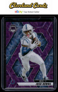 2025 Panini Mosaic #145 Josh Downs Purple Scope