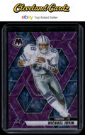 2025 Panini Mosaic #187 Michael Irvin Purple Scope