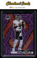 2025 Panini Mosaic #51 Michael Penix Jr. Purple Scope