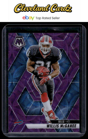 2025 Panini Mosaic #53 Willis McGahee Purple Scope