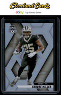 2025 Panini Mosaic #124 Kendre Miller Silver Prizm