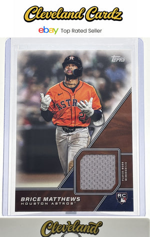 2026 Topps #MLM-BM Brice Matthews Major League Materials Relics