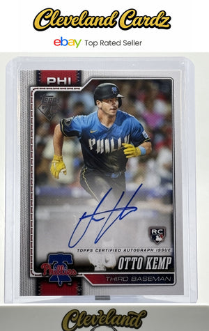 2026 Topps #187 Otto Kemp Flagship Real One Autographs