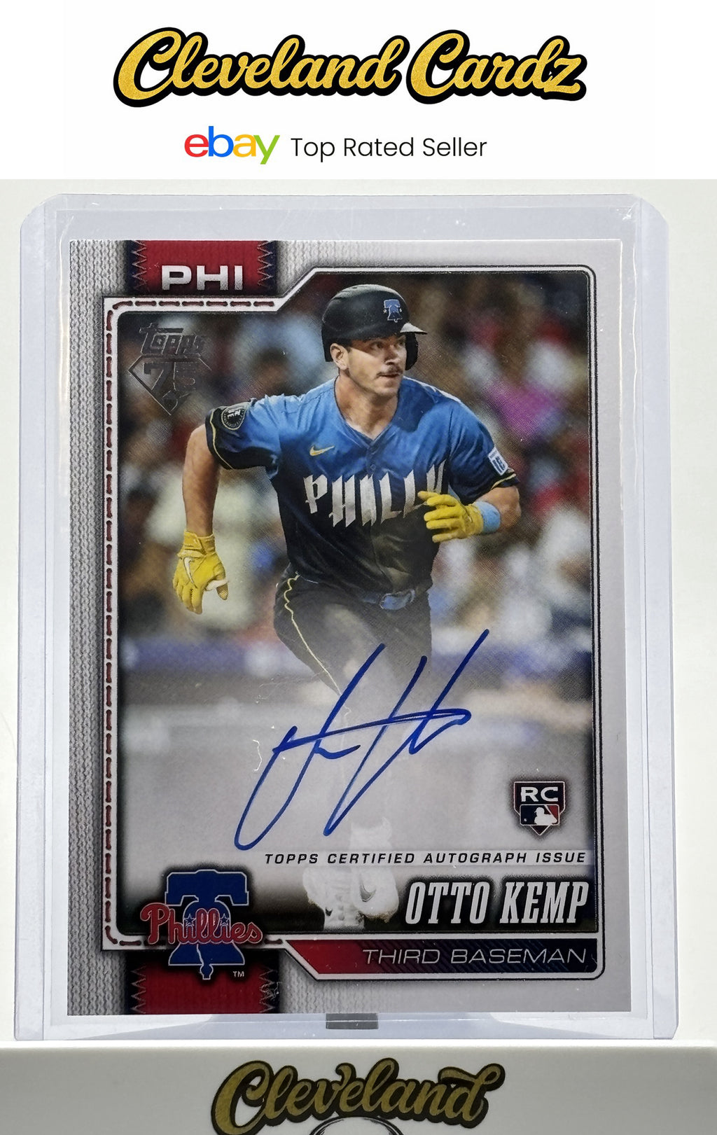 2026 Topps #187 Otto Kemp Flagship Real One Autographs