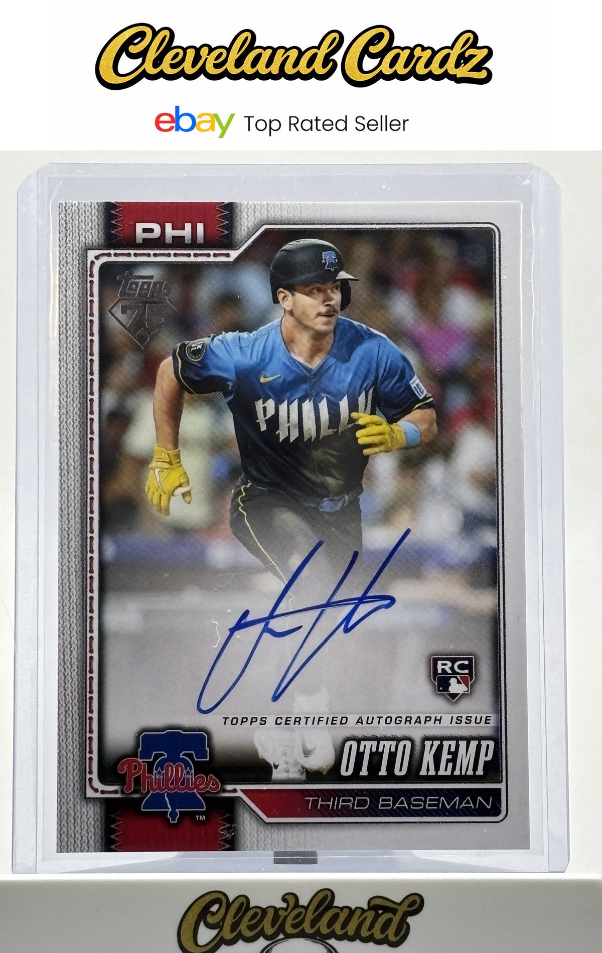 2026 Topps #187 Otto Kemp Flagship Real One Autographs