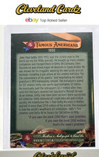 2025 Historic Autographs Famous Americans (Series 2) #453 John Paul Getty