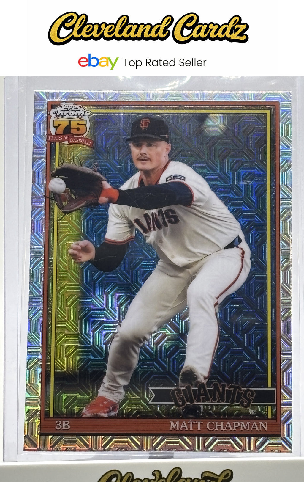 2026 Topps #91C-97 Matt Chapman Mojo Refractor