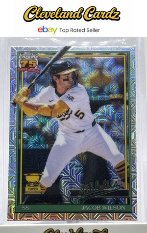 2026 Topps #91C-35 Jacob Wilson Mojo Refractor