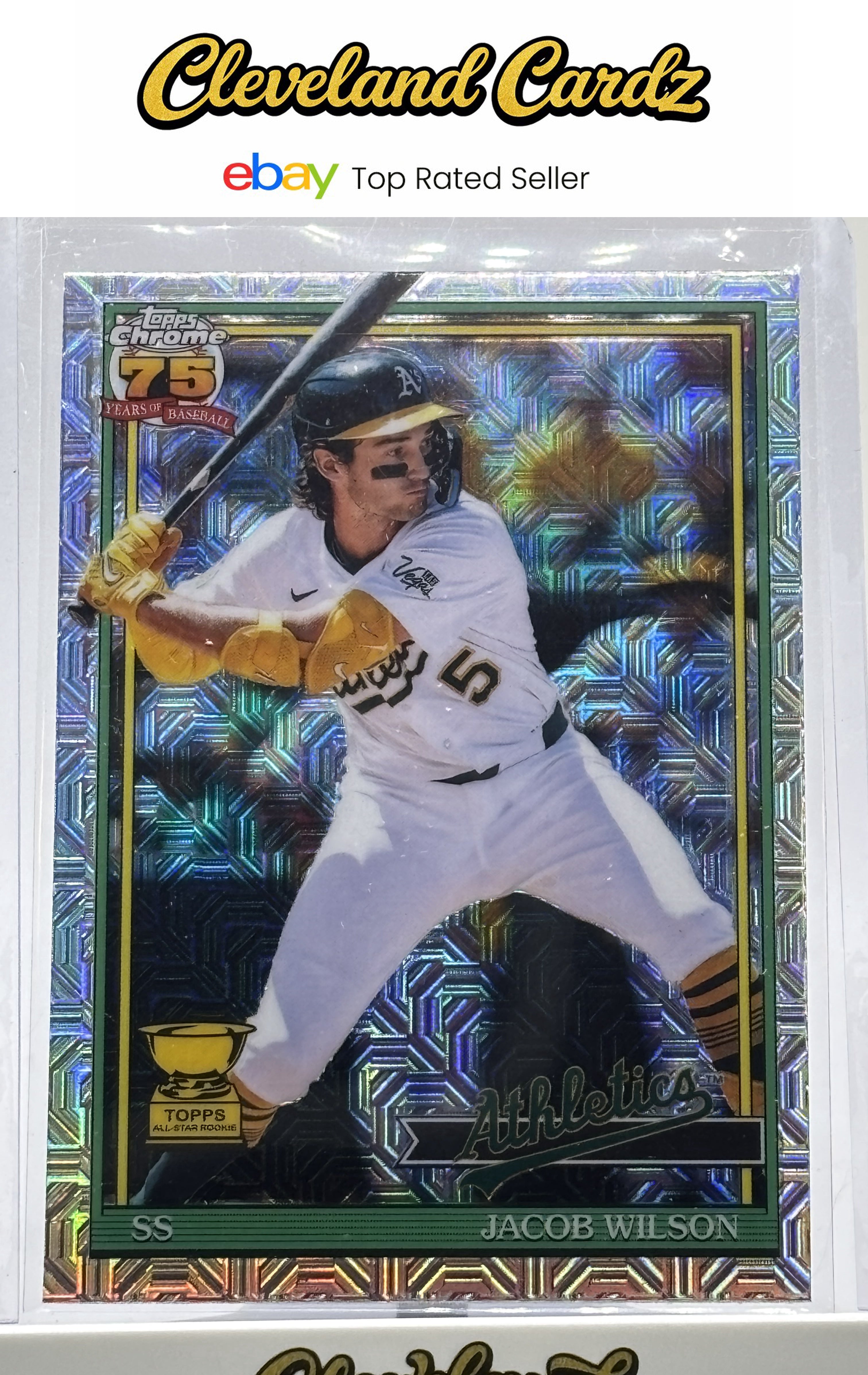 2026 Topps #91C-35 Jacob Wilson Mojo Refractor