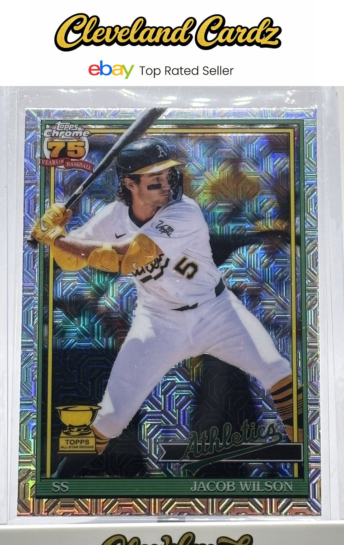 2026 Topps #91C-35 Jacob Wilson Mojo Refractor