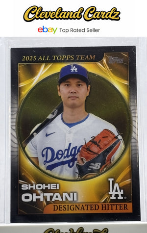 2026 Topps #ATT-9 Shohei Ohtani 2025 All Topps Team