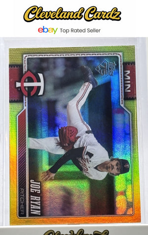 2026 Topps #54 Joe Ryan Yellow Rainbow Foil #/399
