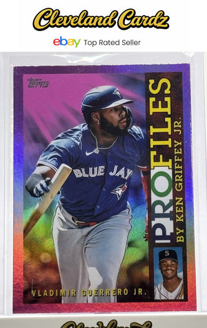 2026 Topps #TP-17 Vladimir Guerrero Jr. Topps Profiles Pink Foil