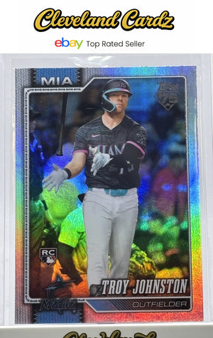 2026 Topps #317 Troy Johnston Rainbow Foil