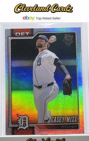 2026 Topps #16 Casey Mize Rainbow Foil