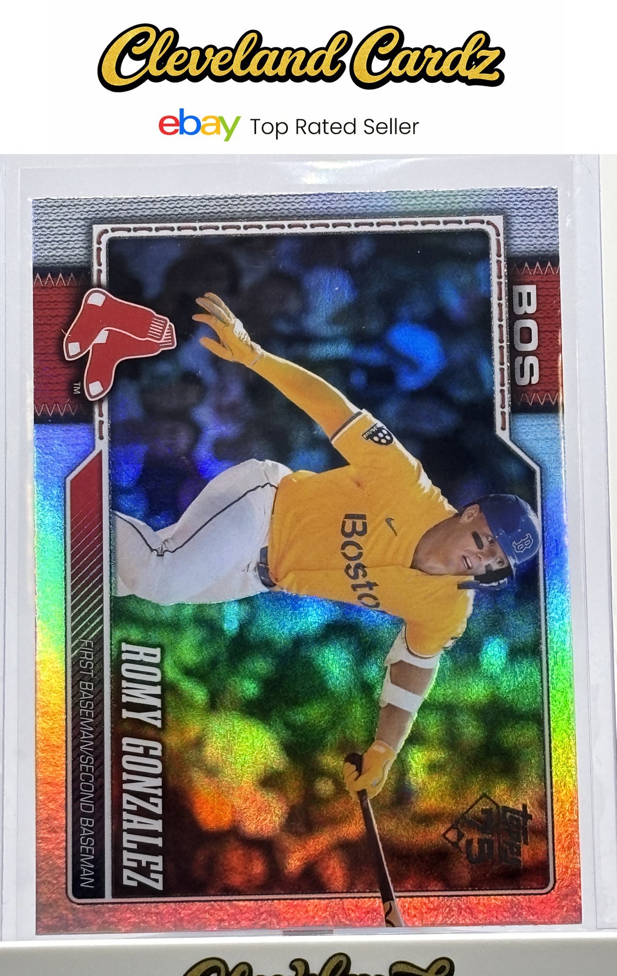 2026 Topps #294 Romy Gonzalez Rainbow Foil