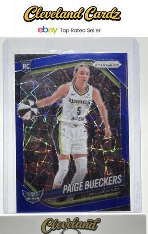 2025 Panini Prizm WNBA #5 Paige Bueckers Blue Velocity Prizms
