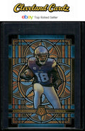 2025 Panini Mosaic #16 Justin Jefferson Stained Glass Oversized