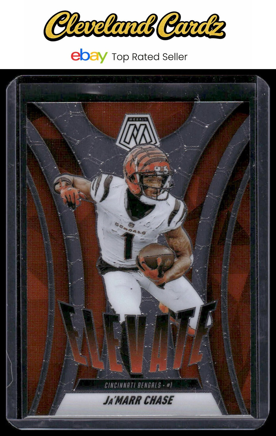 2025 Panini Mosaic #14 Ja’Marr Chase Elevate